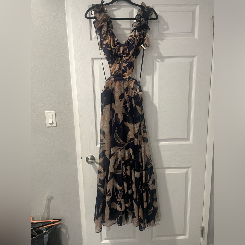 PatBo Stargazer Cut-Out Beach Dress